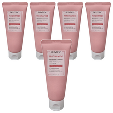 Skintific 菸鹼醯胺洗面乳, 80ml, 5條