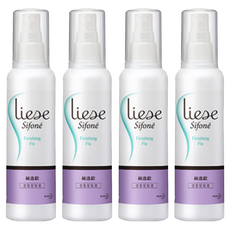 Liese 莉婕 Sifone 絲逸歡造型定型液, 含加強定型成分 服貼不亂翹, 150ml, 4瓶