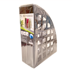 ABEL 力大牌 三合一雜誌盒組 300 x 250 x 100/93/86mm, 黑色, 1組