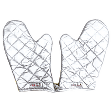 TRIARROW 三箭牌 耐熱手套 短, 銀色, 1雙