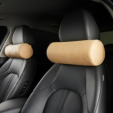 MAYTON 優質車用頸枕, 馬鞍棕, 1個