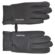 Naturehike 挪客 GL10 可觸控防滑手套, 灰色, XL, 1雙