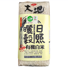 池上多力米 池上大地 有機日曬鮮米, 1.5KG, 全日曬, 1包, CNS一等