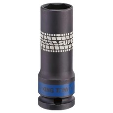 KING TONY 金統立 1/2"DR. 公制六角氣動特薄長套筒 KT441517M, 1個