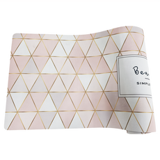 半島良品 厚款科技絨面軟式吸水墊 長款, 幾何圖