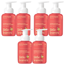 ATTITUDE 艾特優 兒童泡沫洗手乳 295mL, 芒果, 6瓶