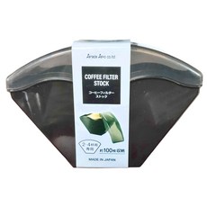 Sanada Seiko 咖啡濾紙收納盒, 1個, ブラック