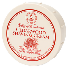 Taylor of Old Bond Street 雪松刮鬍膏, 150g, 1罐
