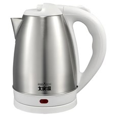 大家源 304不鏽鋼快煮壺, 1.8L容量, 1100W快速沸騰, 分離式底座, 過熱保護裝置, TCY-2788
