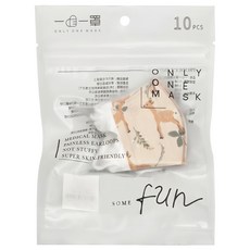 Only One Mask 一心一罩 口罩 嫩嬰適用, 小鹿花園, 10片, 1組
