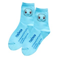 oneder 旺達 寶可夢童襪-傑尼龜 15-18 可愛卡通襪, 15-18cm