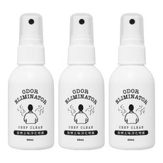 CHEF CLEAN 淨毒五郎 除煙去味淨化噴霧 60mL 清新空氣 天然來源成分, 3瓶