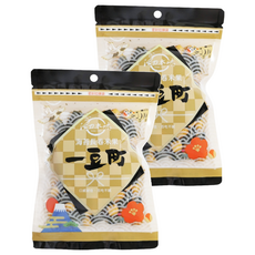 一豆町 海苔長卷米果 鹹香酥脆, 50g, 2包