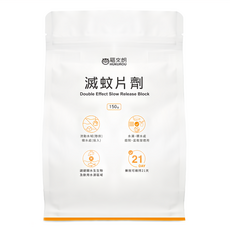HUKUROU 福來朗 滅蚊片劑 Set, 150g, Double Effect Slow Release Block, 藥效可維持21天, 1包