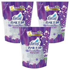 farcent 花仙子 去味大師 消臭晶球補充包 舒爽薰衣草, 350ml, 3包