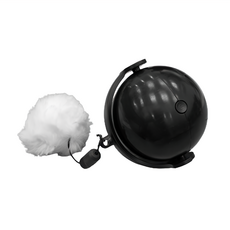 JAPAN PET ALLIANCE 全自動 自走球球逗貓玩具, JPA-3152, 1個, 黑色