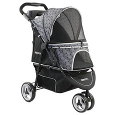 GEN7PETS 漫步者寵物推車 2.0, 黑色瑪瑙, 1個