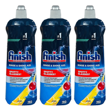 finish 光潔劑 洗碗機專用 檸檬 平輸品, 800ml, 3瓶