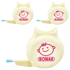 KAI 貝印 嬰兒用鼻垢清潔器 KF-0242, 3個, 1個