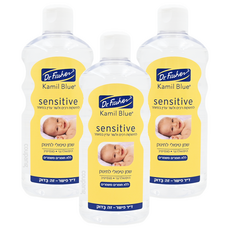 Dr.Fischer 費雪博士 敏感寶貝專用型護理油, 500ml, 溫和按摩皮膚, 含維生素E/A/洋甘菊/草本精油, 3瓶