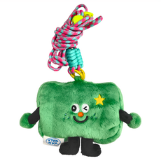 Vanwalk 出走 可愛迷你毛絨掛繩零錢包 開心小草 K445 160g