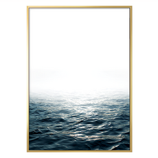 NAWA NS 金色 PS邊框樹脂框 + 油畫布 + 松木內框, 1個