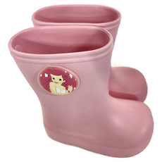 BORUI 柏睿鞋業 兒童款立體造型飾釦中筒輕量雨鞋 355g