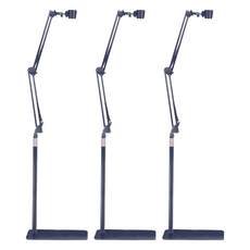 懶人吹風機支架, 130~175cm, 黑色, 3個