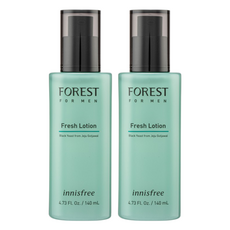 INNISFREE 綠樹林風男士清新乳液, 140ml, 2瓶