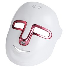 Panatec 沛莉緹 七彩LED光溫熱美容面罩 K-553 27 x 23 x 15cm 385g, 1個, 白色