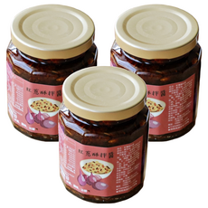 左邊口袋 紅蔥酥拌醬, 手工現炒, 無防腐劑, 新鮮食材, 240g, 3罐