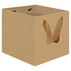 牛皮紙袋 牛方4號 10個/包 銅紙板材質, 25 x 25 x 25cm, 單一顏色, 1包