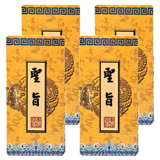 10卡 黃色聖旨摺疊紅包袋, 4個