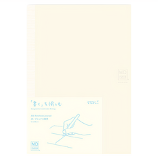 日本 MIDORI MD Notebook Journal A5筆記本 方格 - 優質書寫體驗，簡約設計, 1本