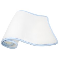 PUKU 藍色企鵝 Air透氣排汗3D床墊 Q彈手感幼兒床墊 防撞 蜂巢狀透氣層 可水洗 台灣製, 60 x 120 x 1.5cm, 1個