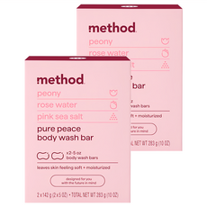 method 美則 感官沐浴皂 純粹寧靜 2個, 142g