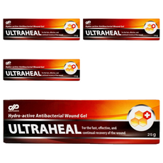 德譽 喜賀凝膠 Ultraheal抗菌傷口凝膠 25g, 4條