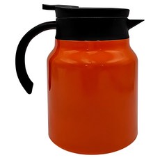 BOACUP 不鏽鋼保溫悶茶壺, 橘色, 1L, 1個