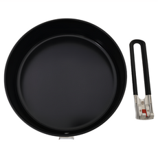 MSR Ceramic Flex - 直徑 21.3x5cm 不含PTFE和PFOA, 陶瓷硬鋁不沾煎盤 黑色, 1個