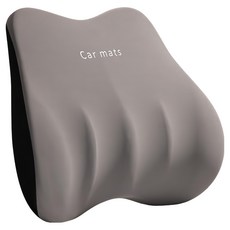 KEYIE 歐瑞朗 慢回彈太空記憶棉汽車腰靠枕, 1個, 灰色