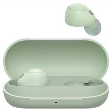 SONY 索尼無線防噪立體聲耳機 舒適人體工學設計 IPX4生活防水 袖珍耳機盒, WF-C700N, 灰綠色