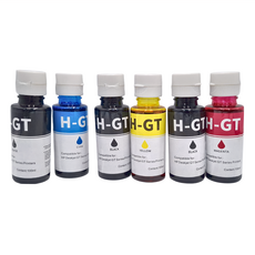 NEXTPAGE 台灣榮工 HP GT系列專用 可填充染料墨水瓶 100ml 3黑3彩, 1組