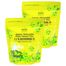 AWAStea 阿華師 日本靜岡純綠茶 三角立體茶包, 4g, 20包, 2袋