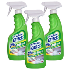 Dr.White 白博士 廚房PLUS清潔劑 噴槍型, 600g, 3瓶