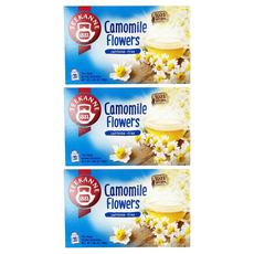 TEEKANNE 恬康樂 洋甘菊花茶 天然 無咖啡因, 1.5g, 20包, 3盒