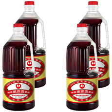 萬家香 甲等醬油 香氣濃郁 純正原料 非基改黃豆, 1.5L, 4瓶