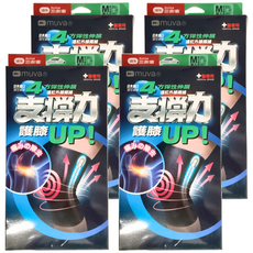 muva 遠紅外線專業支撐護膝, 4個