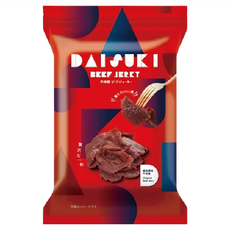 DAISUKI 台意思吉 經典原味牛肉乾 輕巧夾鏈包, 150g, 1包