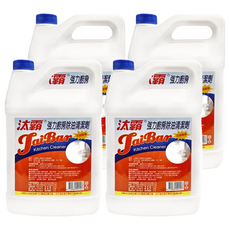 TaiBar 汰霸 強力廚房除油清潔劑, 4kg, 4桶