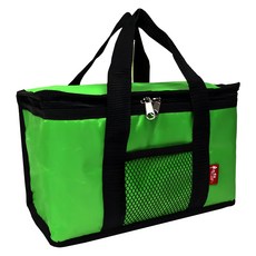 G+ 居家 防潑水亮彩保溫保冰袋 一般款6L 台灣製, 綠色, 1個